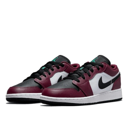 Air Jordan Air Jordan 1 Low SE Dark Beetroot Black Roma Green - DM0589-635