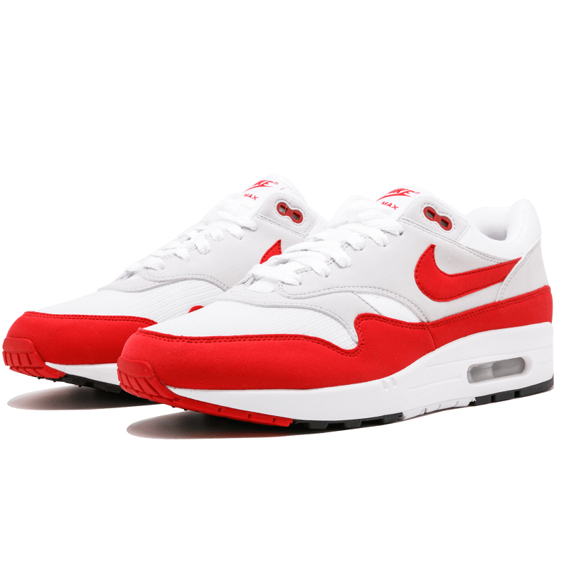 Nike Air Max 1 Anniversary Red (2017/2018 Restock Pair) - 908375-103