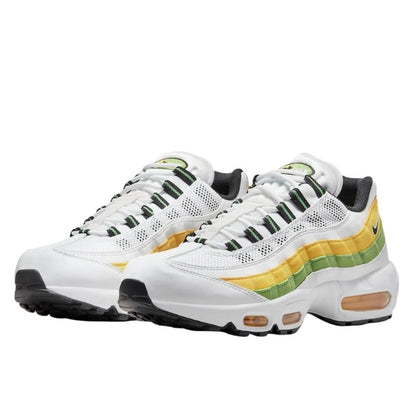 Nike Air Max 95 Essential White Green Apple Tour Yellow - DQ3429-100
