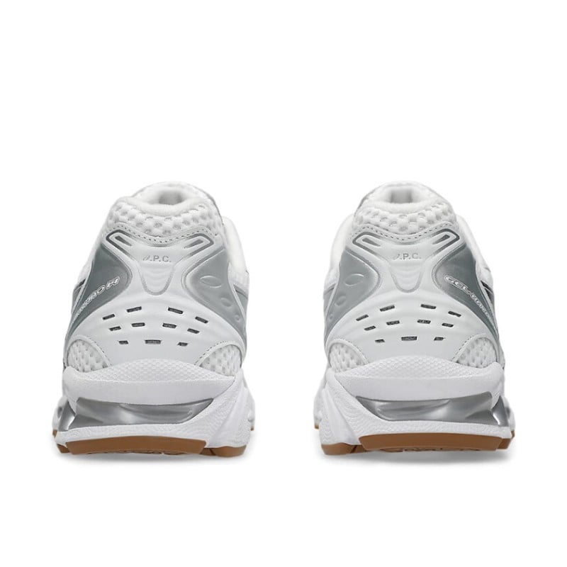 ASICS Gel-Kayano 14 A.P.C. White Pure Silver - 1203A727-100