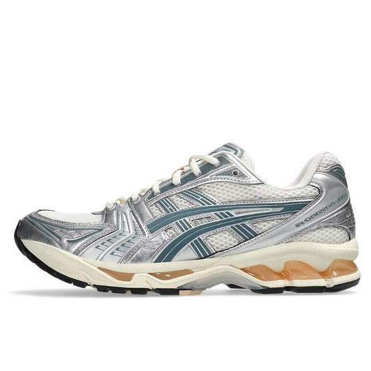 ASICS Gel-Kayano 14 Birch Pure Silver Teal Gold - 1203A537-109