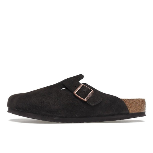 Birkenstock Boston Soft Footbed Suede  Mocha - 0660461/0660463