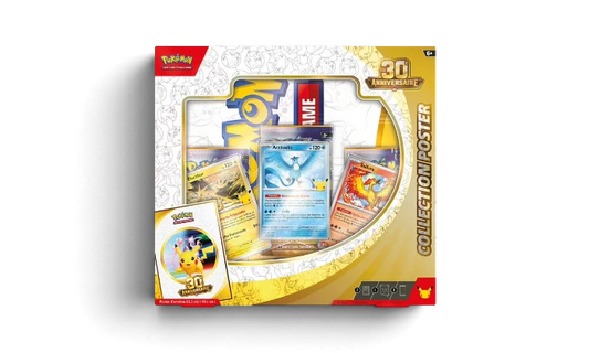 Pokémon 30 Ans – Coffret Poster – Produit Français