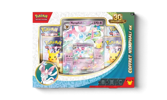 Pokémon 30 Ans – Coffret Nymphali-ex – Produit Français