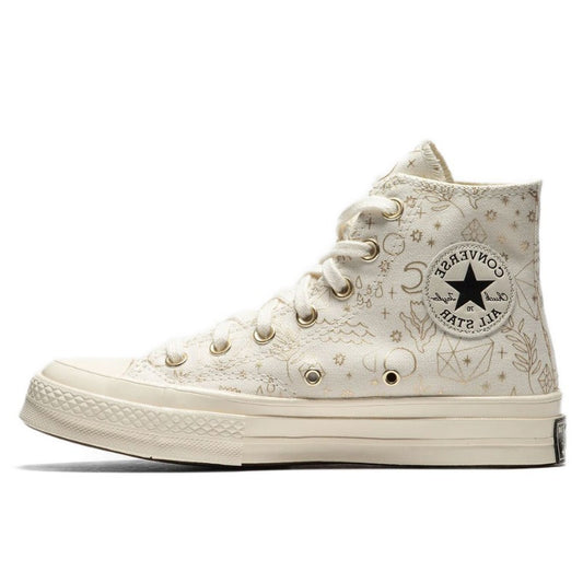 Converse Chuck Taylor All Star 70 Hi Elements Print Egret Gold - A02207C