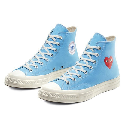 Converse Chuck Taylor All-Star 70s Hi Comme des Garçons PLAY Bright Blue - 168300C