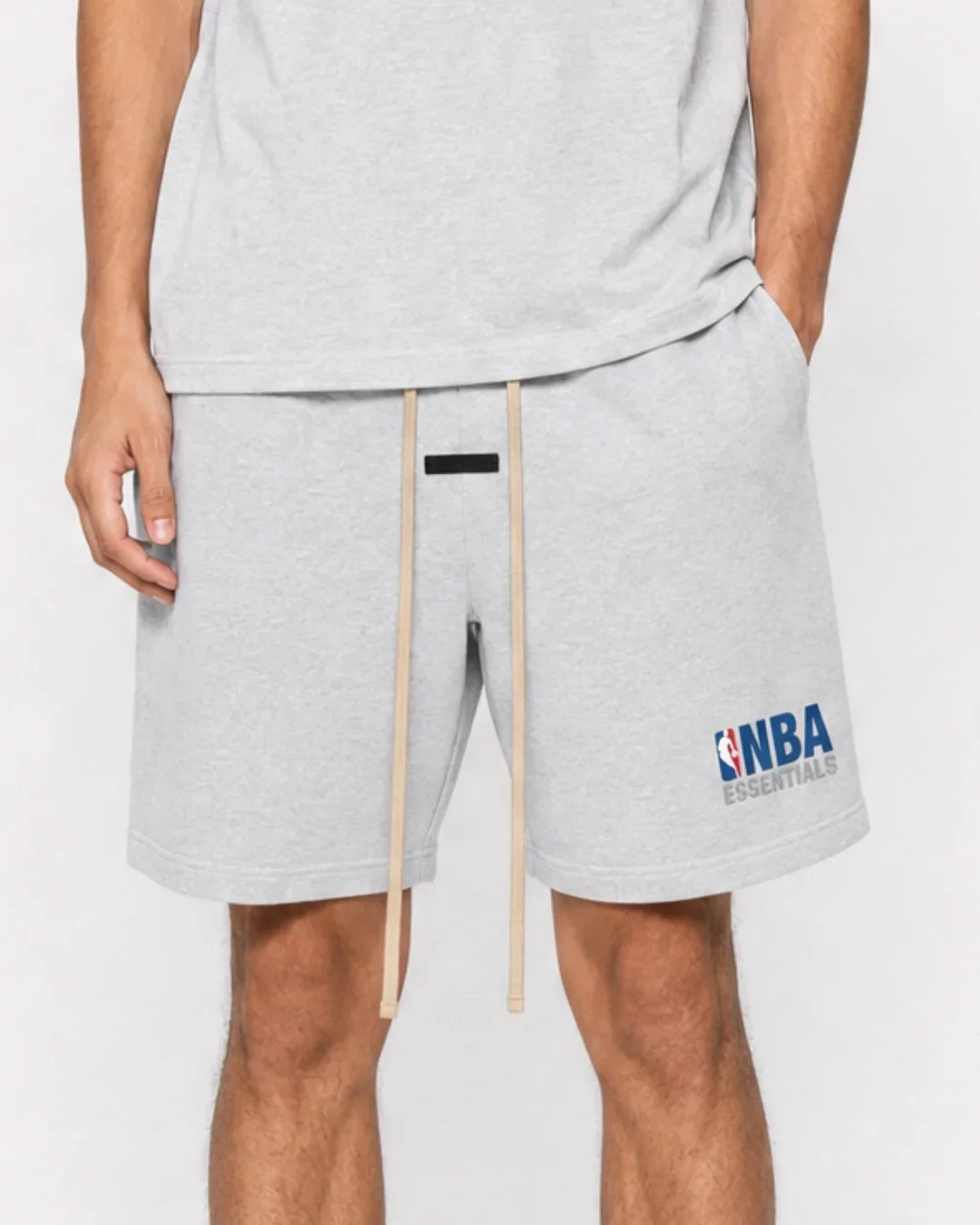 Essentials (FW24) NBA Shorts Light Heather