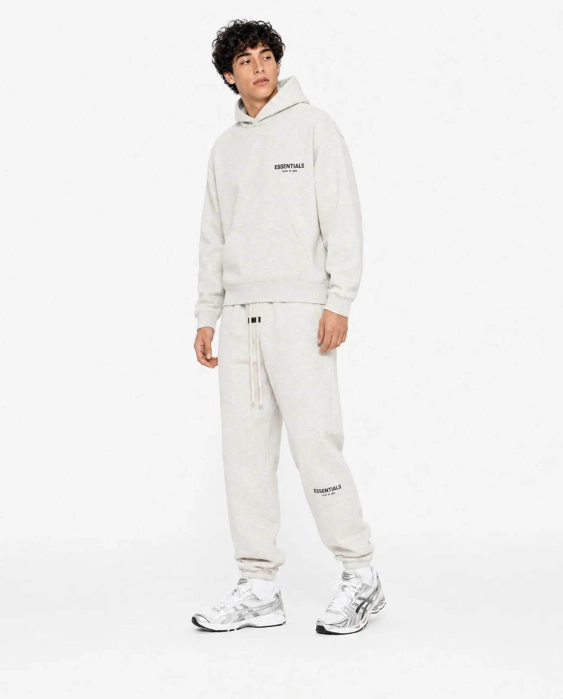 Fear of God Essentials (SS22) Hoodie Light Oatmeal