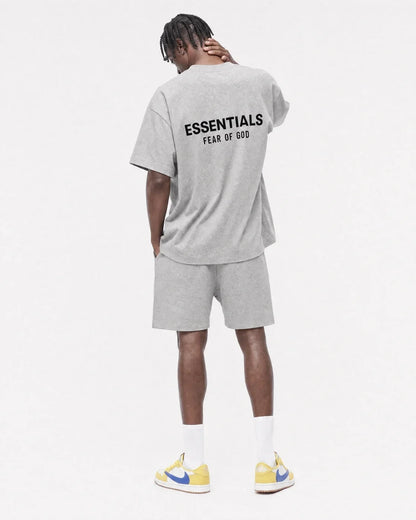 Fear of God Essentials Sweatshort Dark Oatmeal