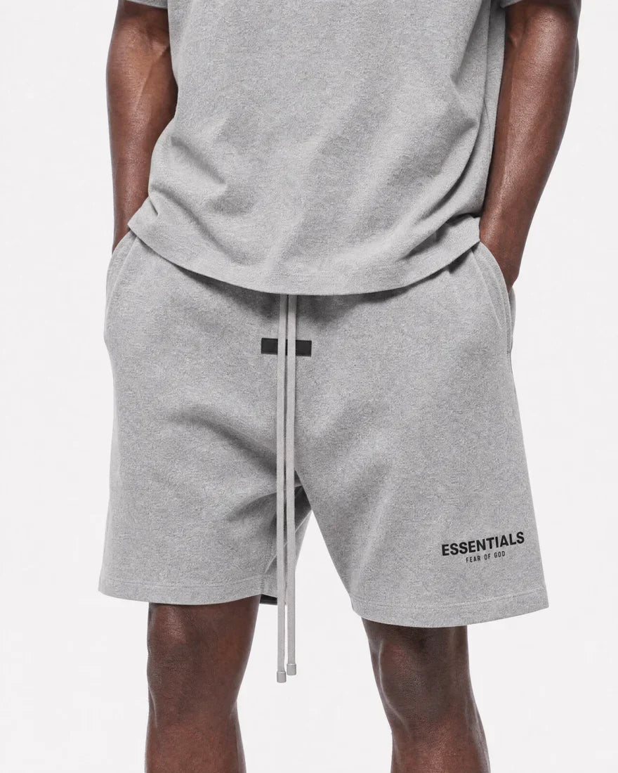 Fear of God Essentials Sweatshort Dark Oatmeal