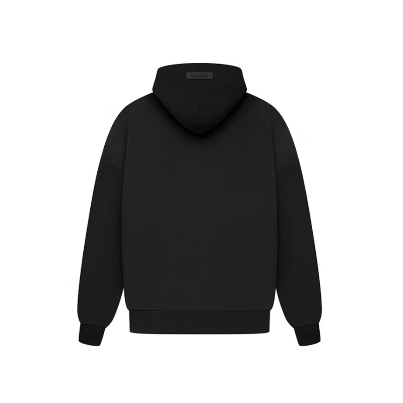 Fear of God Fear of God Essentials Arch Logo Hoodie Jet Black - 192SP232050F
