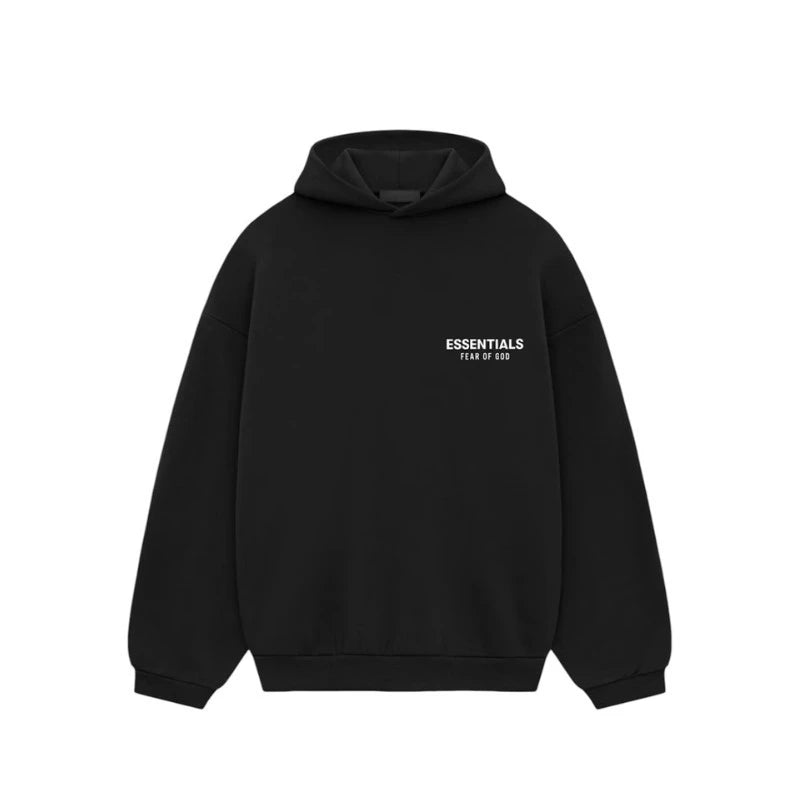 Fear Of God Fear of God Essentials Fleece Hoodie (FW24) Black - 192HO246250F