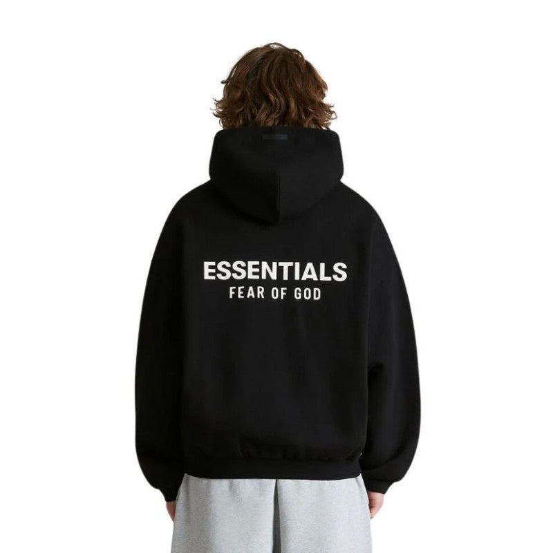 Fear Of God Fear of God Essentials Fleece Hoodie (FW24) Black - 192HO246250F