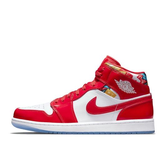 Air Jordan Air Jordan 1 Mid SE Barcelona Sweater - DC7294-600 / DC7248-600