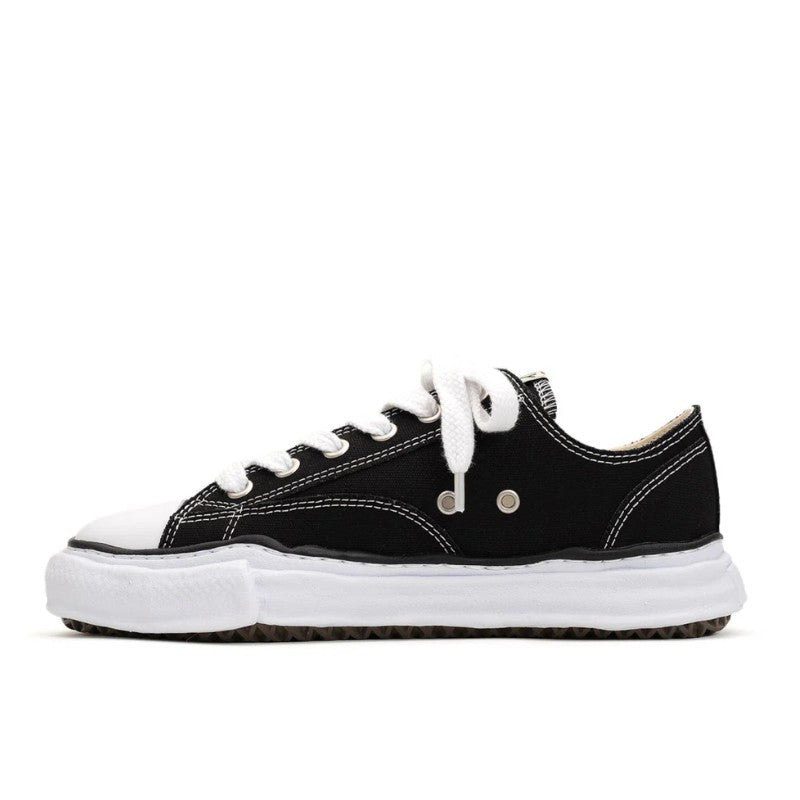 Maison Mihara Yasuhiro Peterson OG Sole Canvas Low Black - A01FW702-BLK