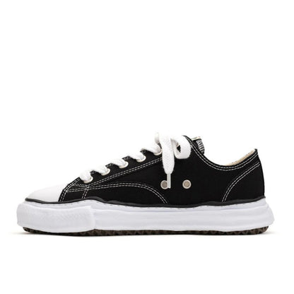 Maison Mihara Yasuhiro Peterson OG Sole Canvas Low Black - A01FW702-BLK