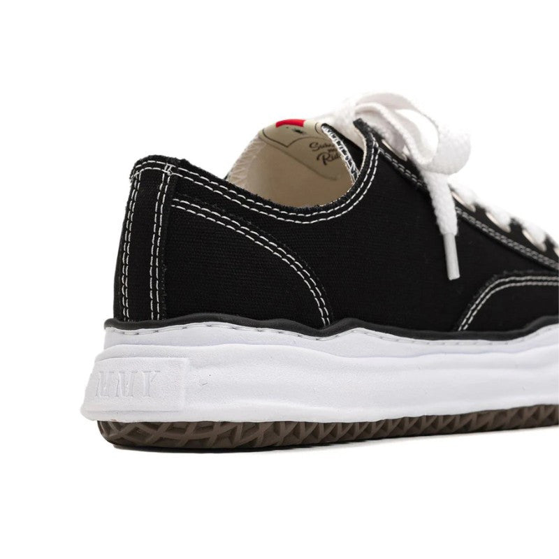 Maison Mihara Yasuhiro Peterson OG Sole Canvas Low Black - A01FW702-BLK