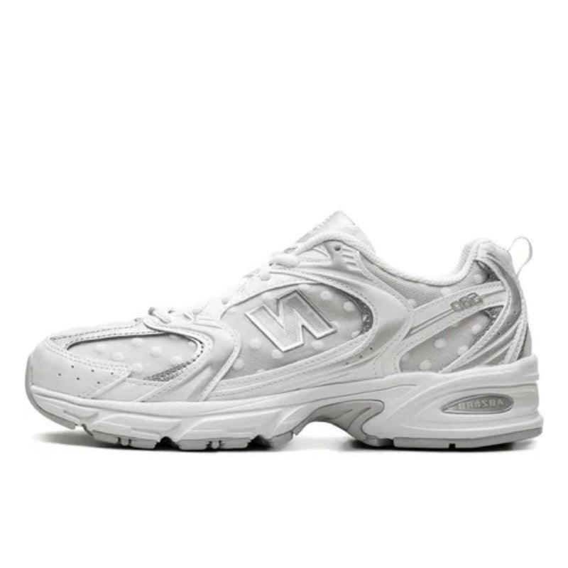 New Balance 530 Silver Metallic Polka Dots - U530HFW