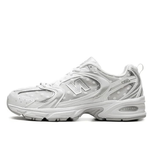 New Balance 530 Silver Metallic Polka Dots - U530HFW