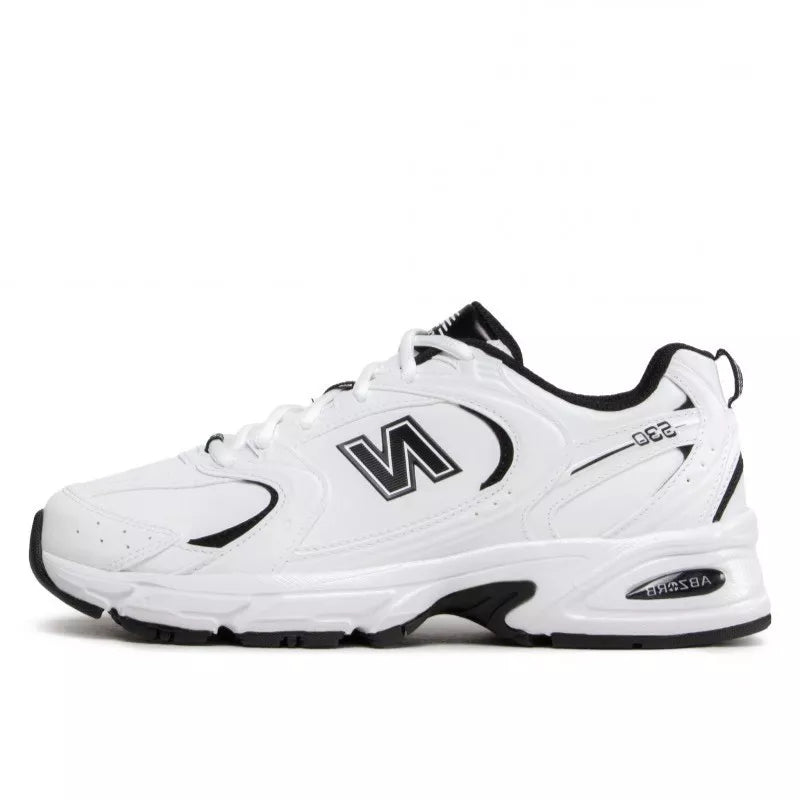 New Balance 530 White Black Leather - MR530SYB