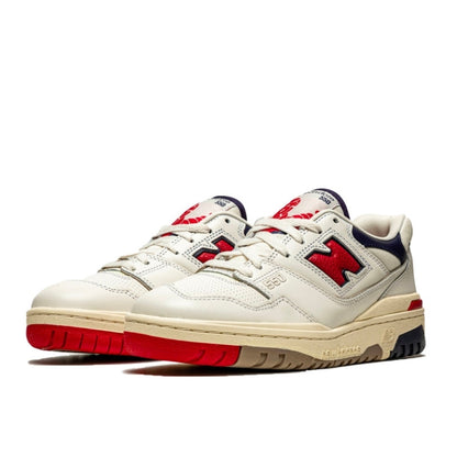 New Balance 550 Aime Leon Dore White Navy Red - BB550A3