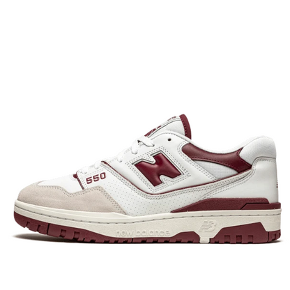 New Balance 550 Sea Salt Burgundy - BB550LI1