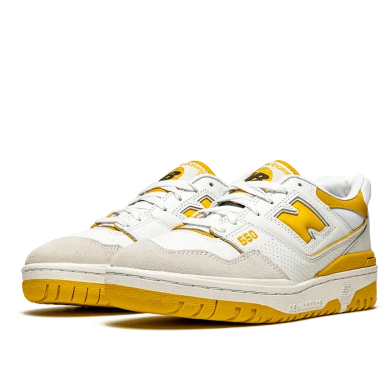 New Balance 550 Sea Salt Varsity Gold - BB550LA1