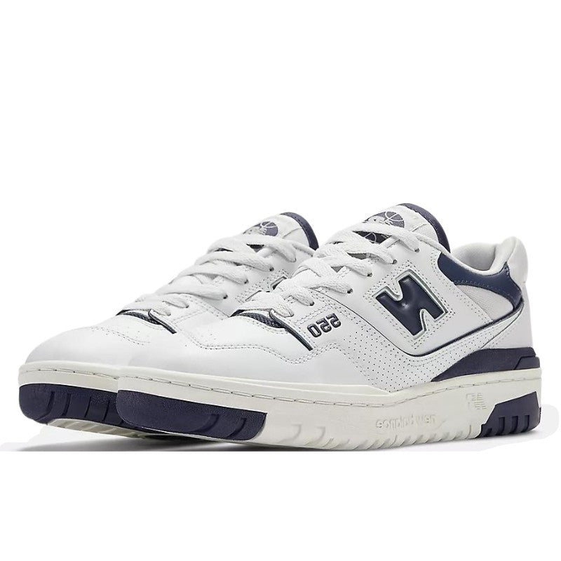 New Balance 550 White Dark Mercury - BBW550BA