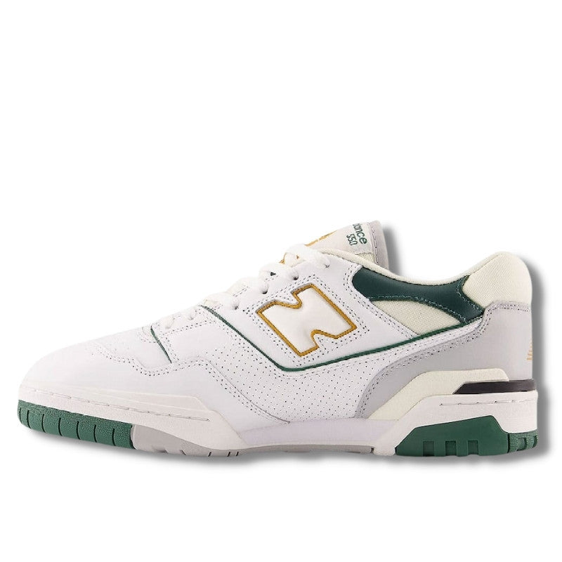 New Balance 550 White Nightwatch Green - BB550PWC