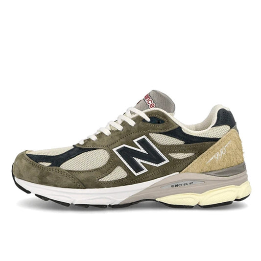 New Balance 990 v3 Made In USA Green Cream - M990TO3
