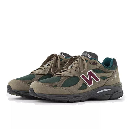 New Balance 990 V3 Made in USA Green Olive - M990GP3