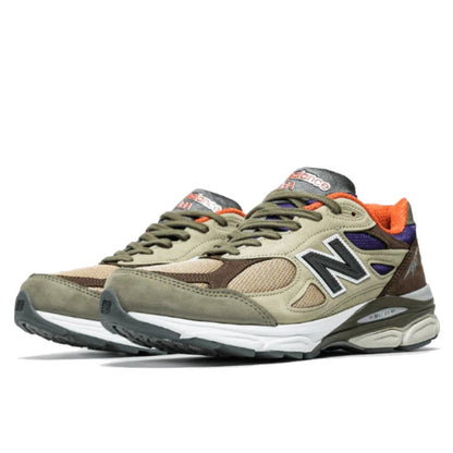 New Balance 990 V3 Made In Usa Tan Blue - M990BT3