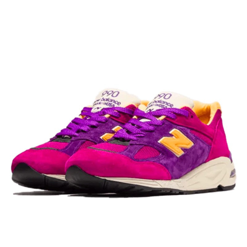 New Balance 990v2 Made in USA Teddy Santis Purple Yellow - M990PY2