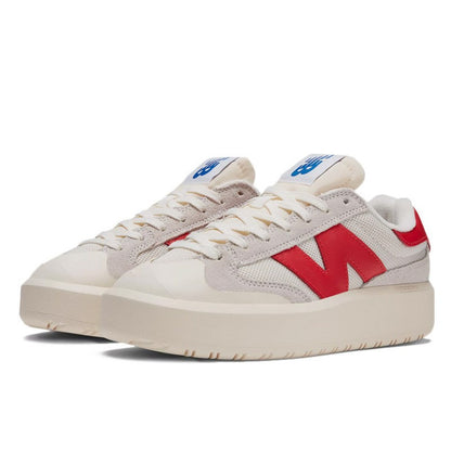 New Balance CT302 Sea Salt True Red - CT302RD