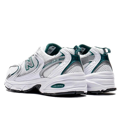 New Balance 530 White Silver Green - MR530AB