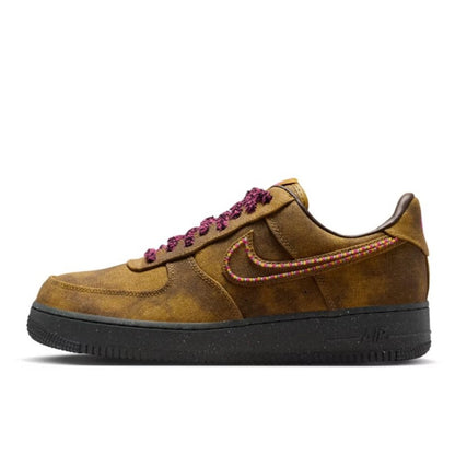 Nike Air Force 1 Low '07 QS Boucle Desert Moss Fierce Pink - IO4474-300