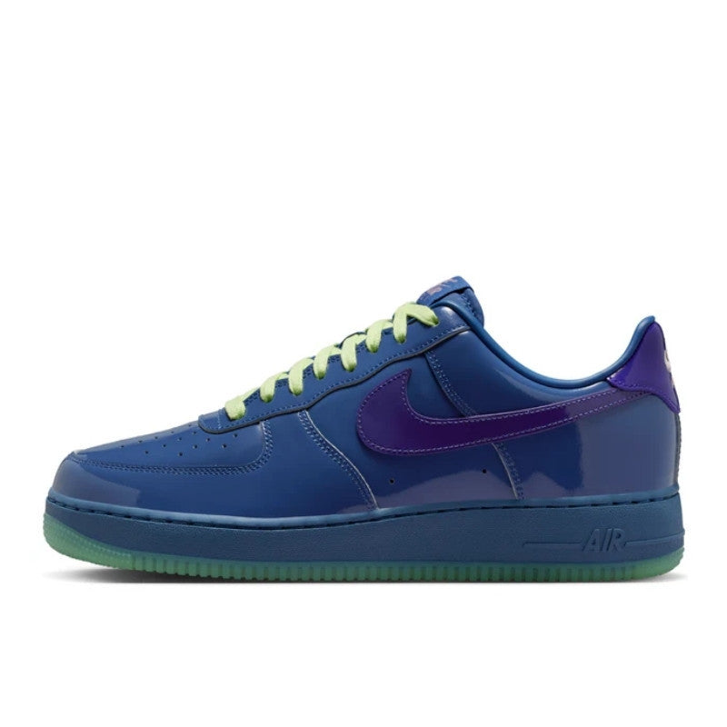 Nike Air Force 1 Low Patent Leather Mystic Navy Grape Ice - IO4489-400