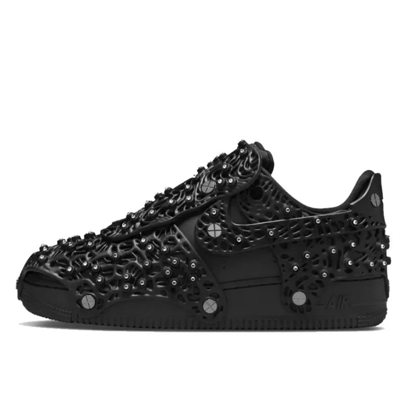 Nike Air Force 1 Low Swarovski Triple Black - CV7668-001