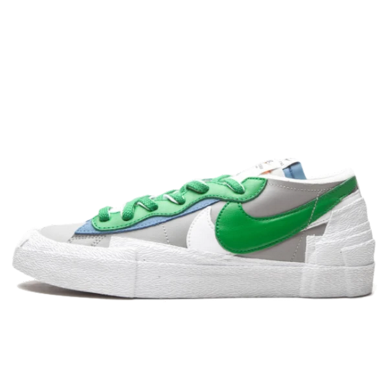 Nike Blazer Low Sacai Medium Grey Classic Green - DD1877-001