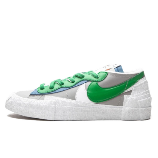 Nike Blazer Low Sacai Medium Grey Classic Green - DD1877-001