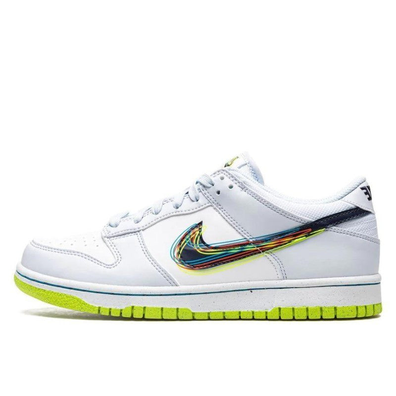 Nike Dunk Low 3D Swoosh Grey - DV3478-100