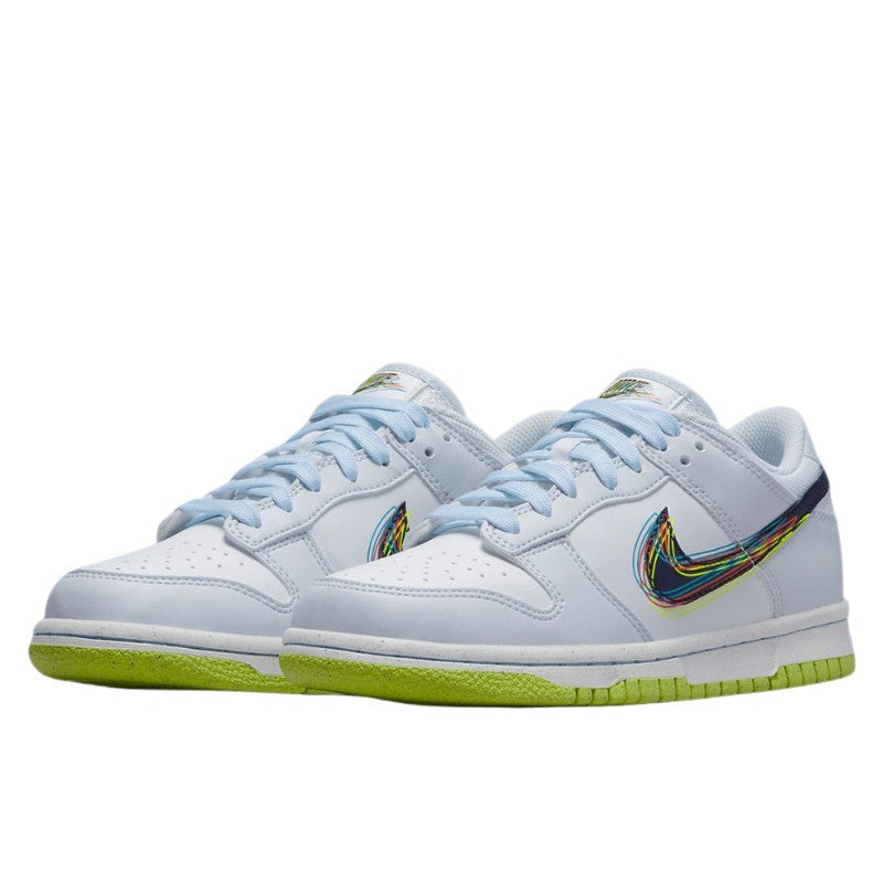 Nike Dunk Low 3D Swoosh Grey - DV3478-100