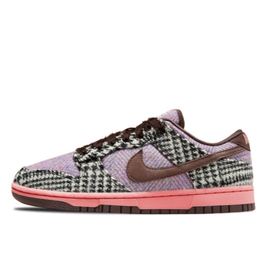 Nike Dunk Low Harris Tweed Purple Pink - HQ5036-902