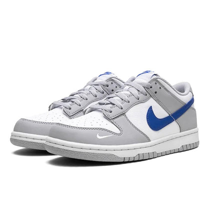 Nike Dunk Low Mini Swoosh Wolf Grey Game Royal - FN3878-001