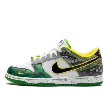 Nike Dunk Low What the Duck Away University of Oregon PE - HV1454-100