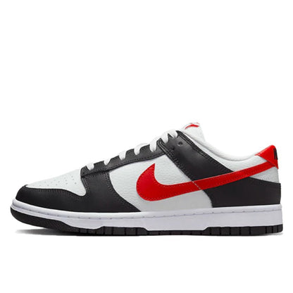 Nike Dunk Low Black White Red - FB3354-001