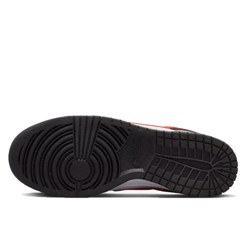 Nike Dunk Low Black White Red - FB3354-001