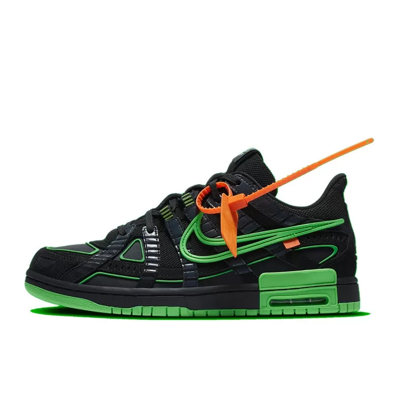 Nike Air Rubber Dunk Off-White Green Strike - CU6015-001