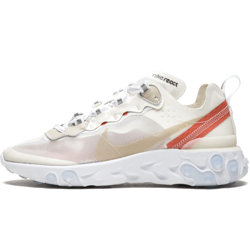 Nike React Element 87 Sail Light Bone - AQ1090-100