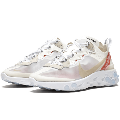 Nike React Element 87 Sail Light Bone - AQ1090-100